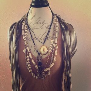 🐚Boho Hippie Shell Ocean Theme Necklaces Bundle🐚